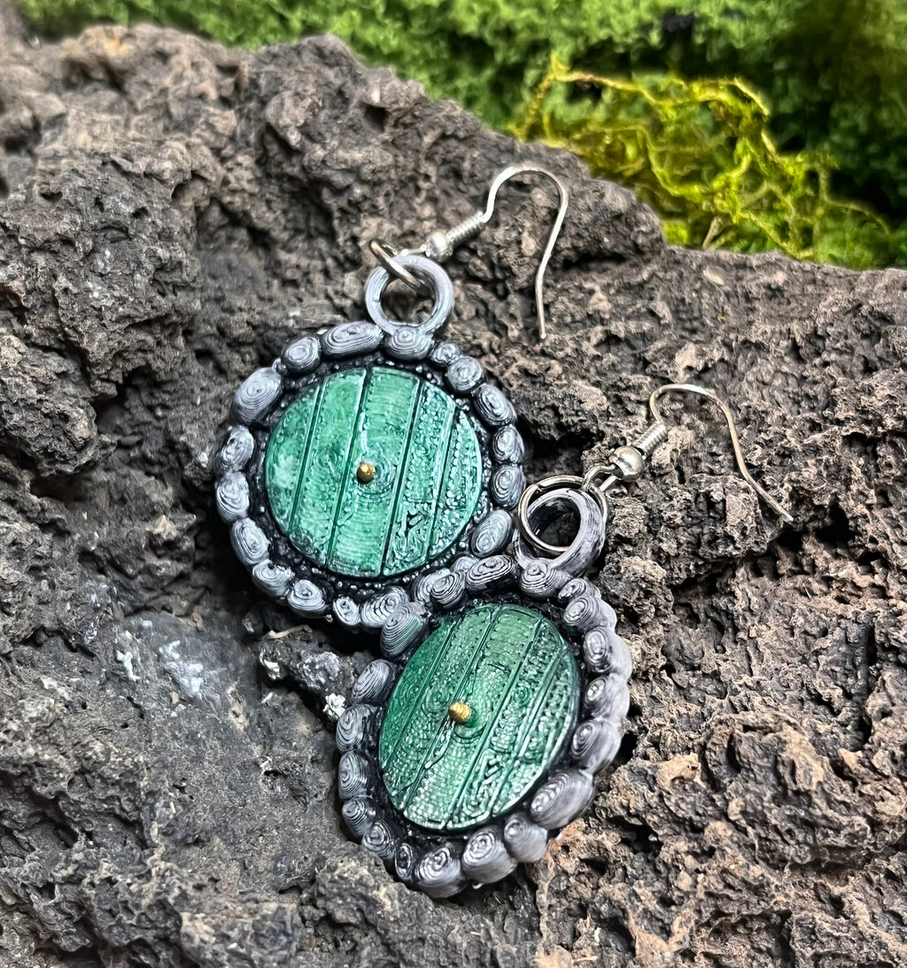 Hobbit Door Earrings