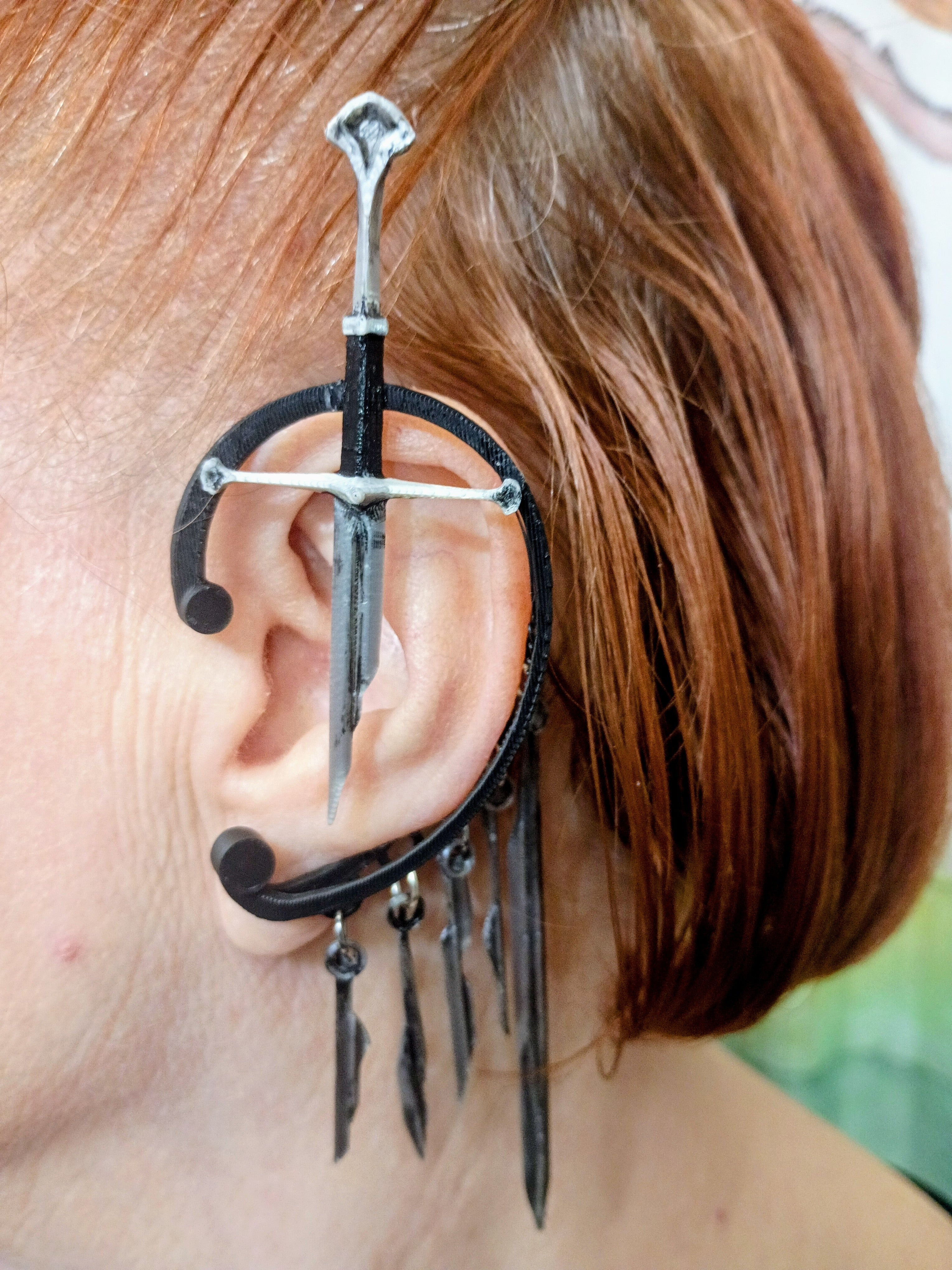 Shards of Narsil Ear Cuff