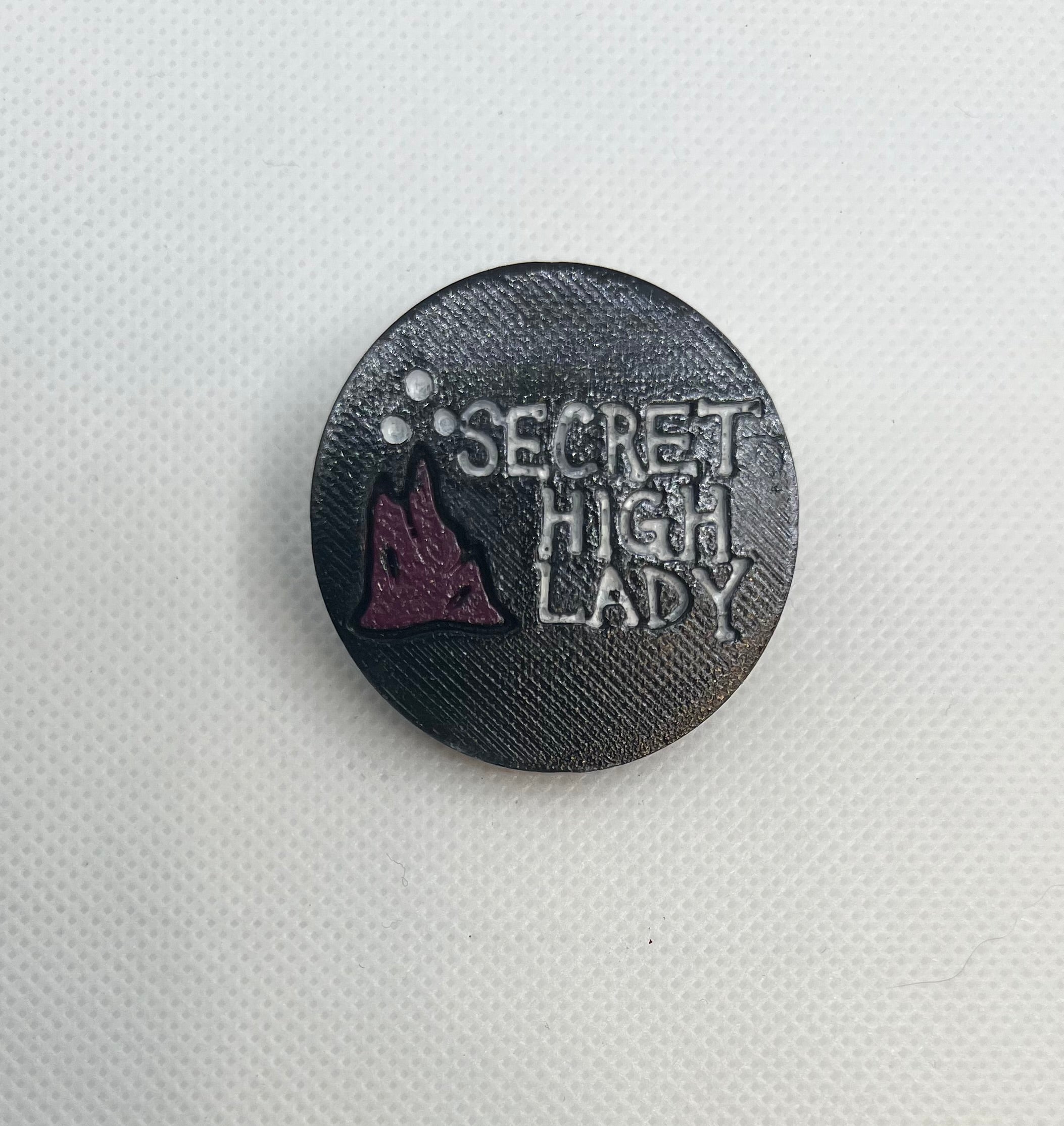 Secret High Lady Pin