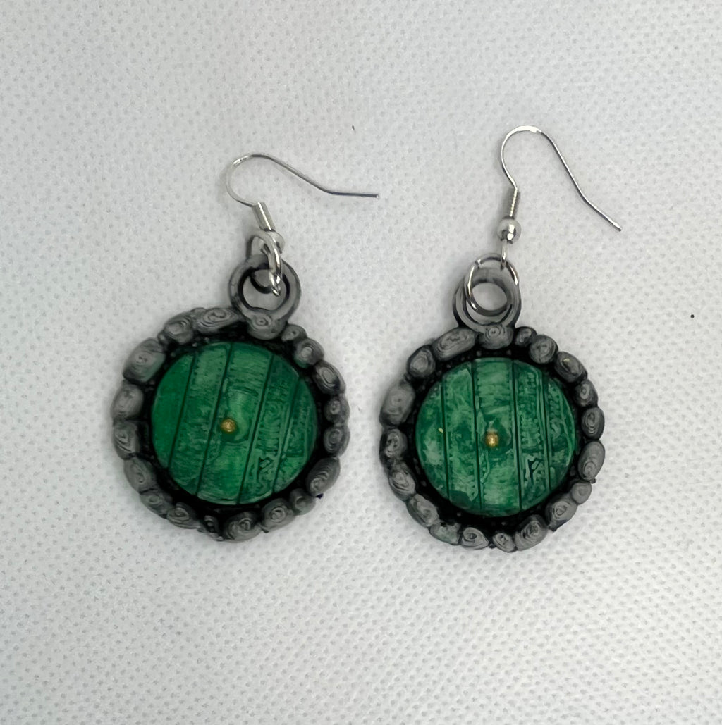 Hobbit Door Earrings