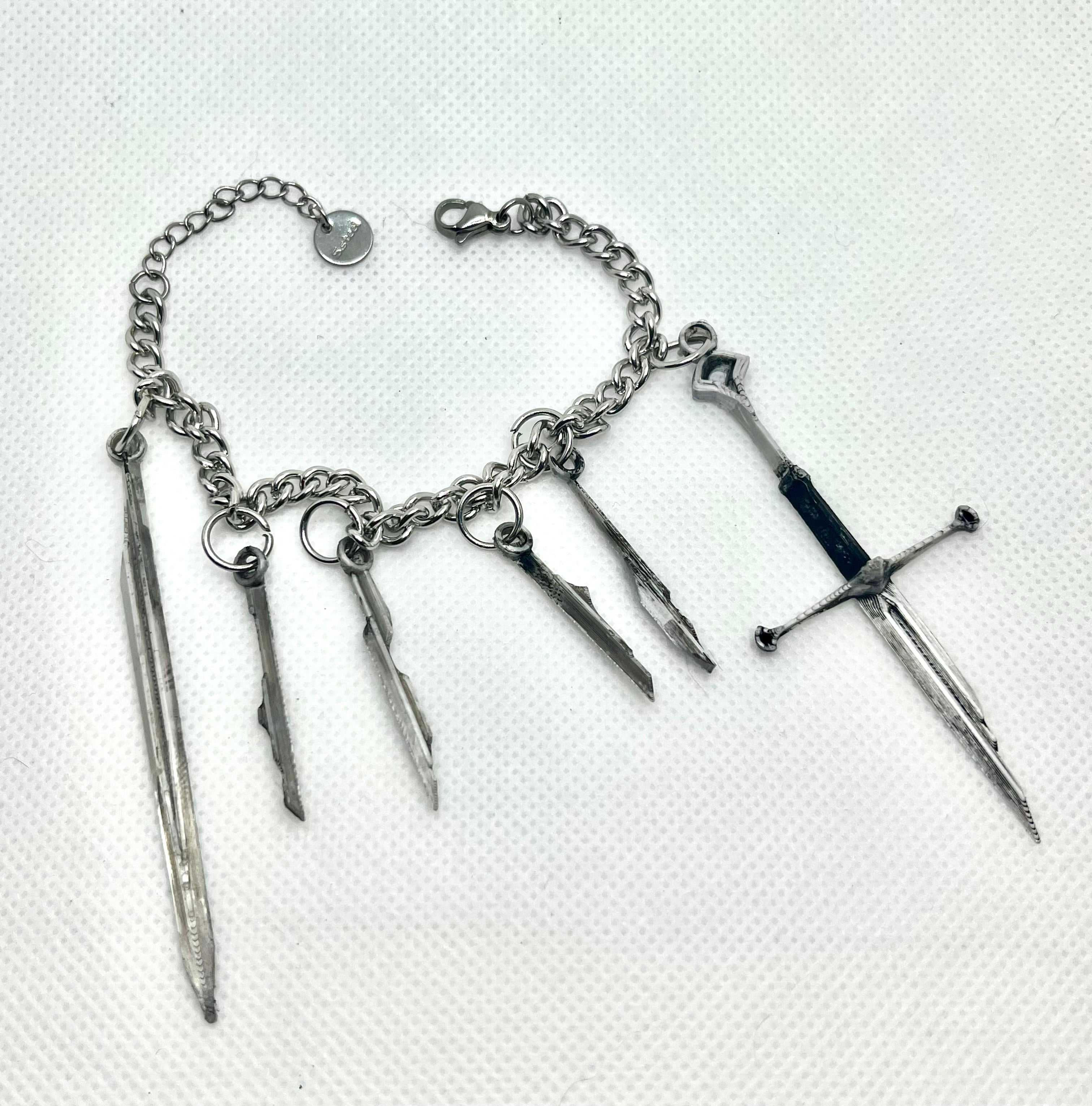Shards of Narsil Charm Bracelet